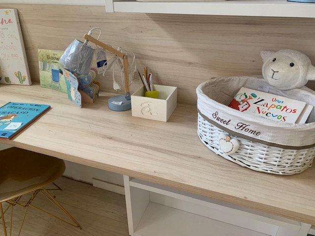 DOMO librería modular con encimera 